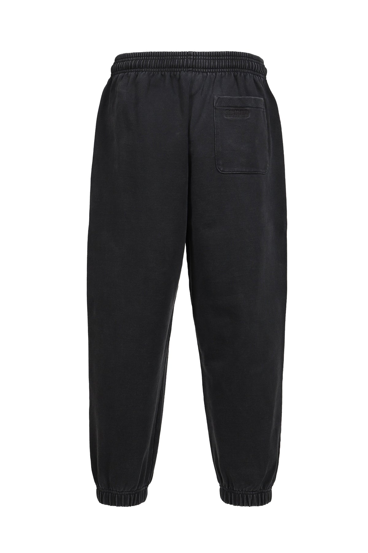 VETEMENTS ヴェトモン 【本物保証】 スウェットパンツ ストリート系 メンズ ATHLETIC LOGO ELASTIC SWEATPANTS / BLK