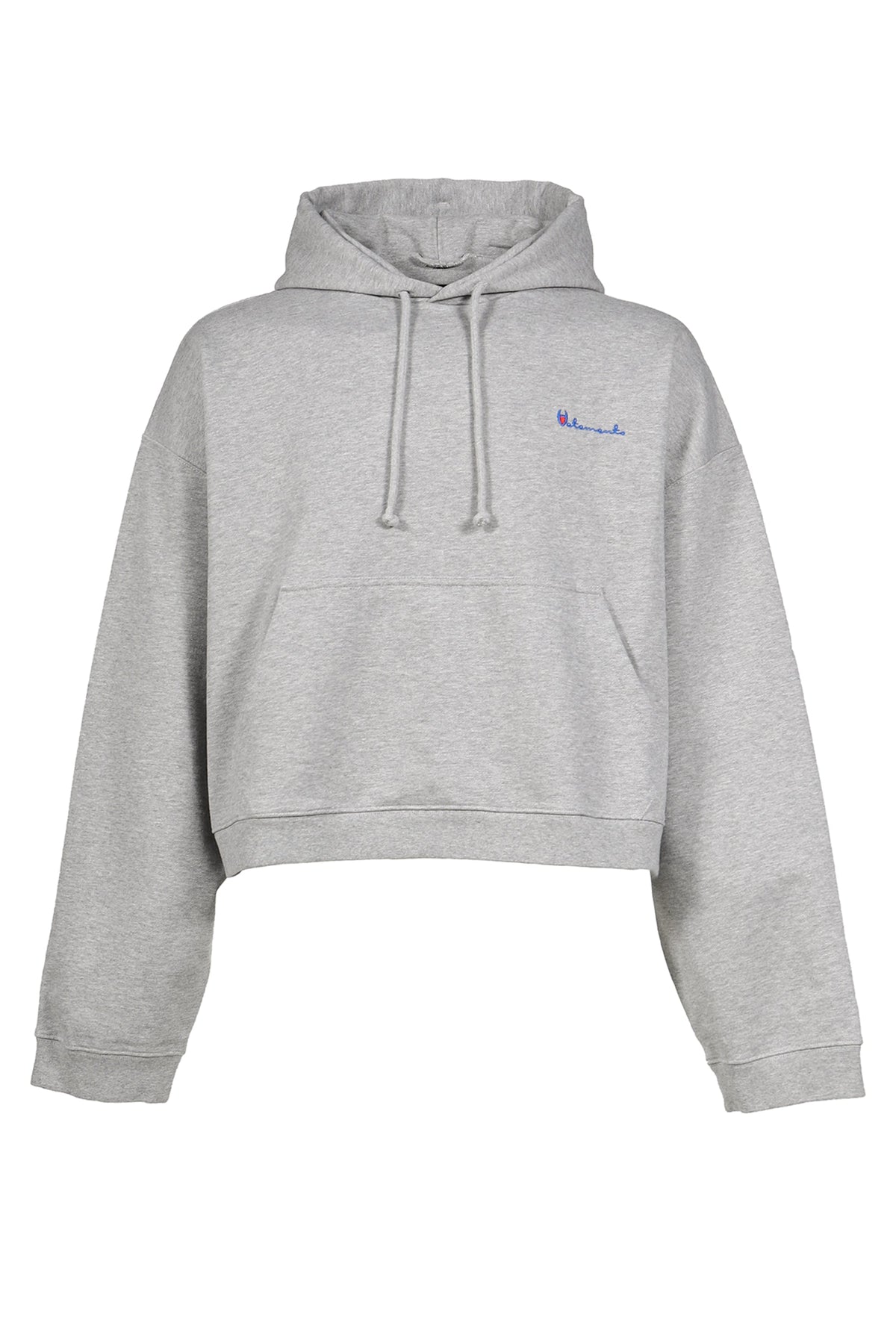 VETEMENTS ヴェトモン 【本物保証】 パーカー ストリート系 メンズ ATHLETIC LOGO HOODIE / BLK