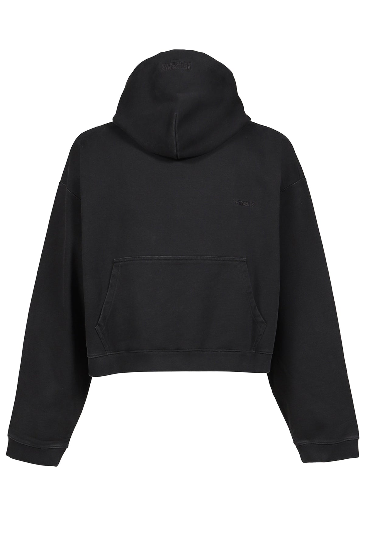 VETEMENTS ヴェトモン 【本物保証】 パーカー ストリート系 メンズ ATHLETIC LOGO HOODIE / BLK