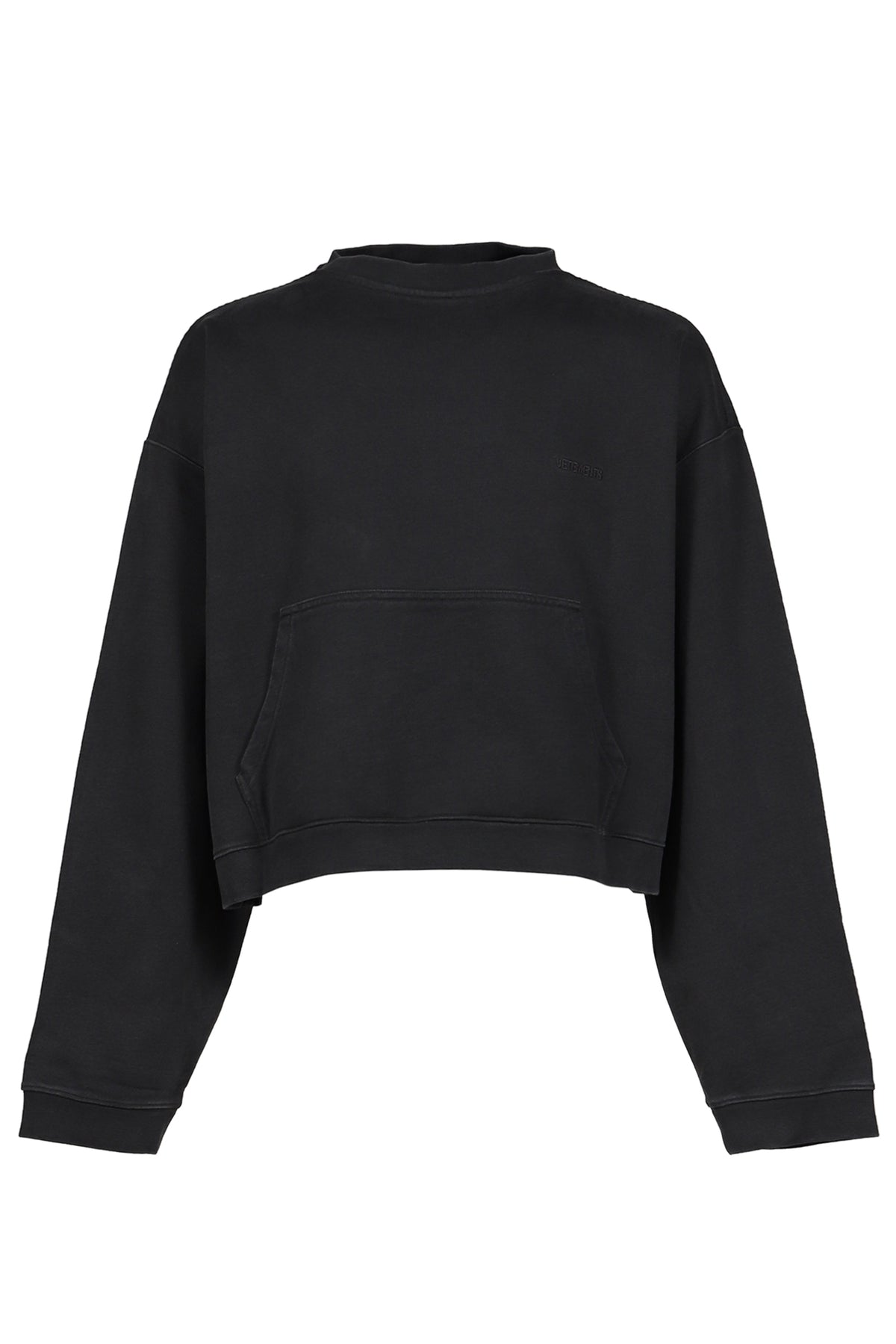 VETEMENTS ヴェトモン 【本物保証】 パーカー ストリート系 メンズ ATHLETIC LOGO HOODIE / BLK