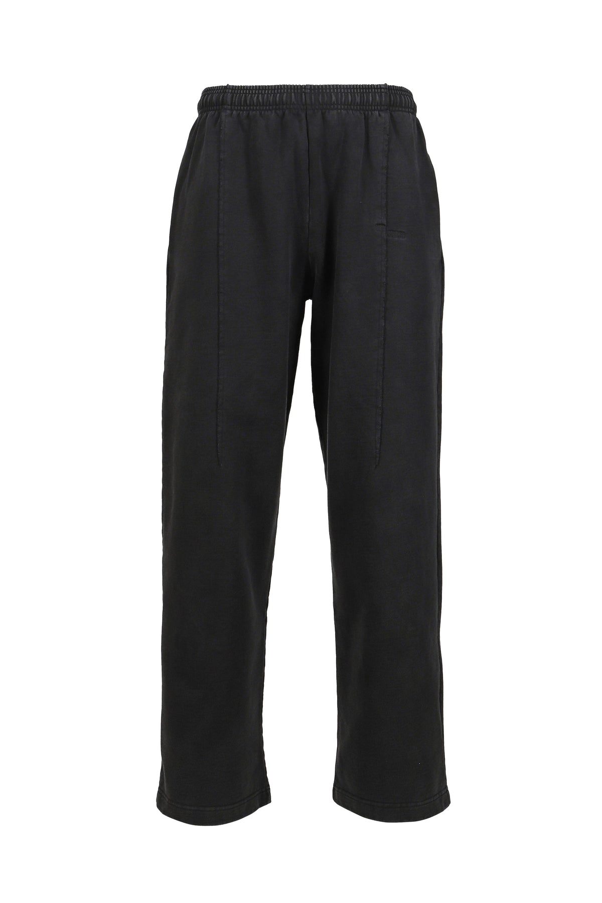 VETEMENTS ヴェトモン 【本物保証】 スウェットパンツ ストリート系 メンズ CUT SWEATPANTS / BLK