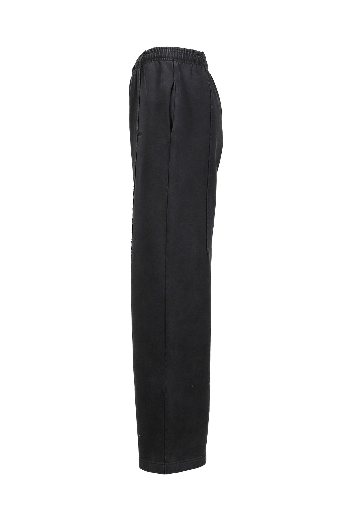 VETEMENTS ヴェトモン 【本物保証】 スウェットパンツ ストリート系 メンズ CUT SWEATPANTS / BLK