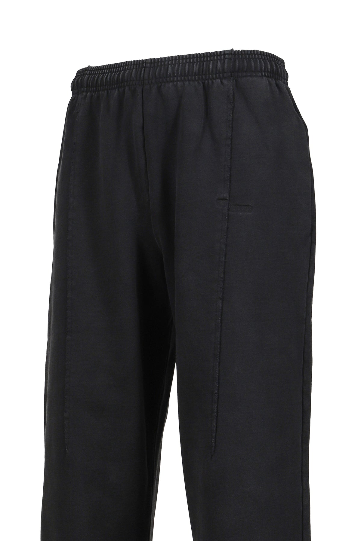 VETEMENTS ヴェトモン 【本物保証】 スウェットパンツ ストリート系 メンズ CUT SWEATPANTS / BLK
