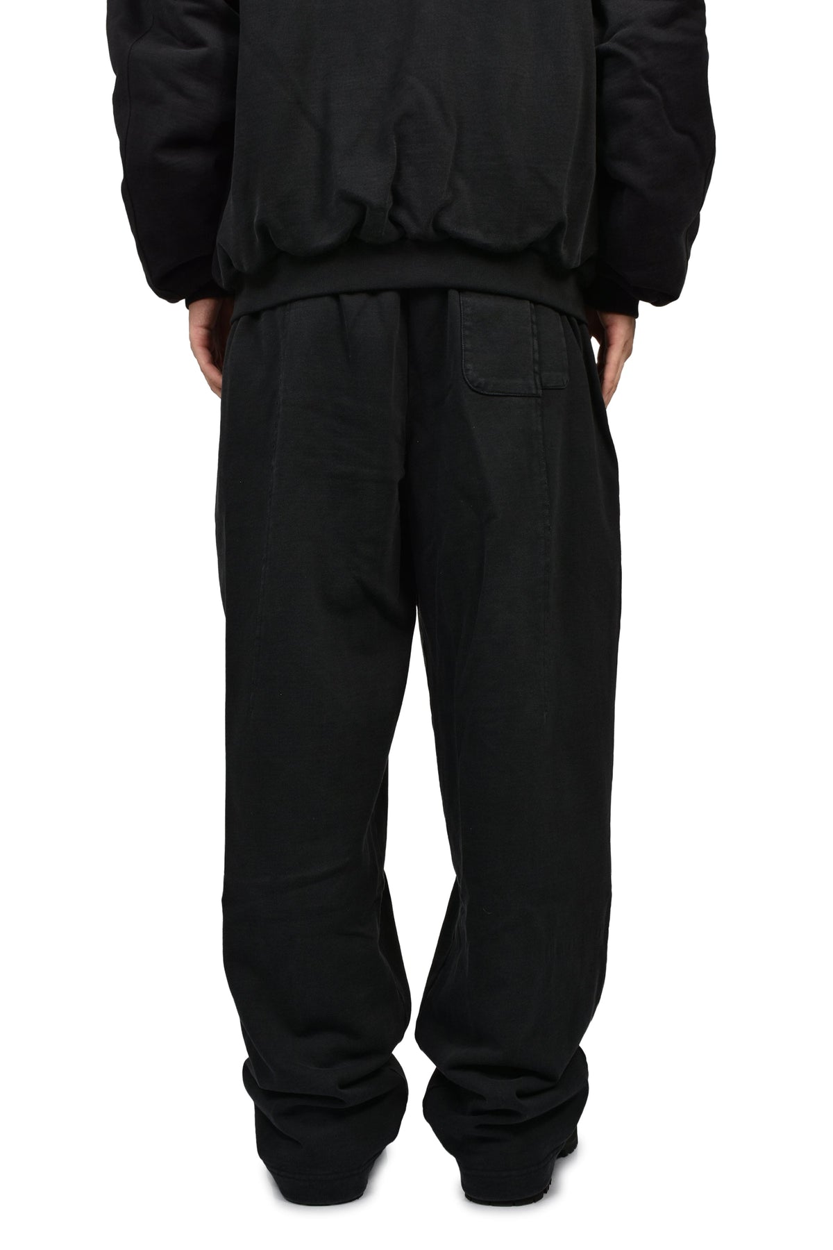 VETEMENTS ヴェトモン 【本物保証】 スウェットパンツ ストリート系 メンズ CUT SWEATPANTS / BLK