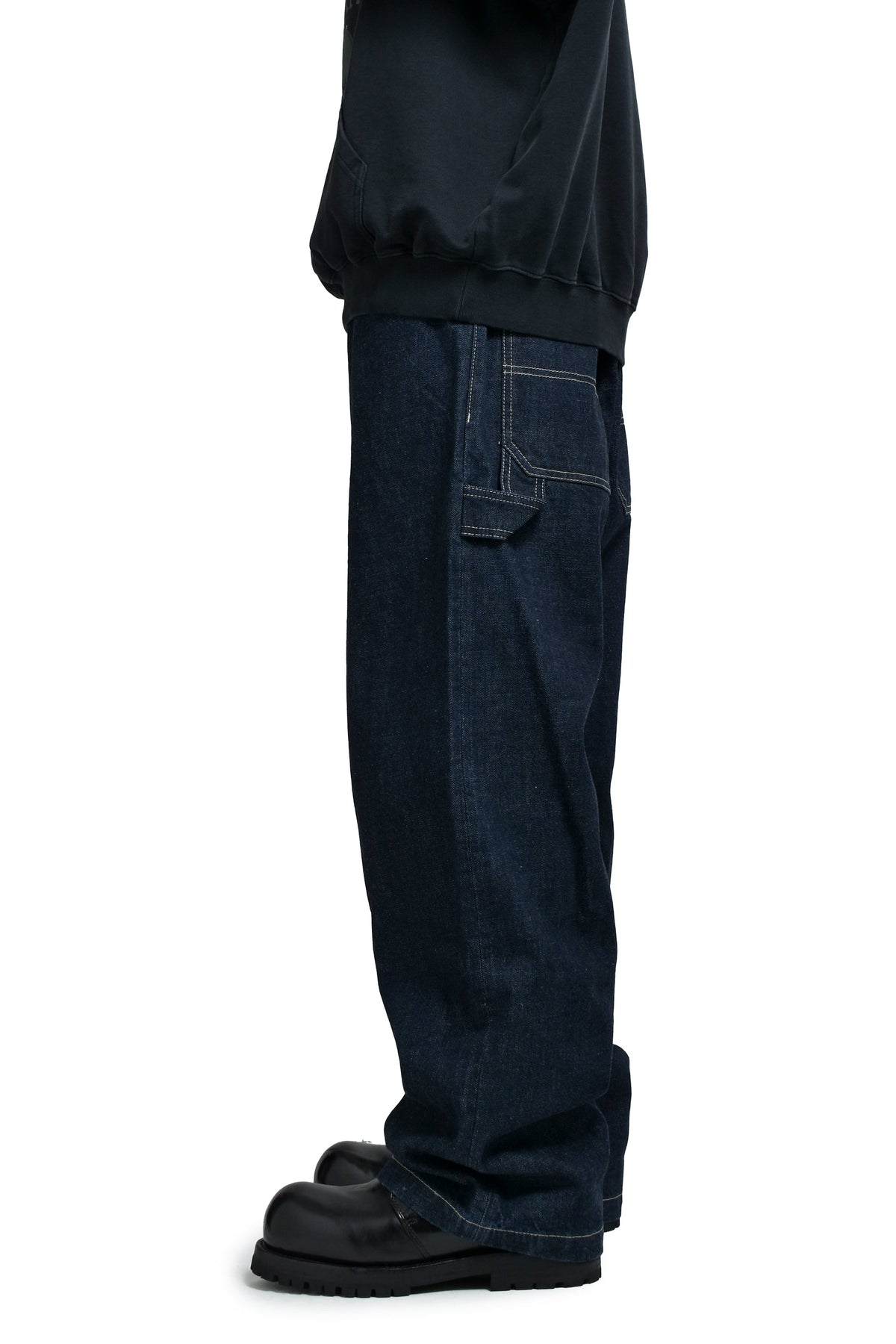 VETEMENTS ヴェトモン 【本物保証】 デニムパンツ ストリート系 メンズ HIP-HOP JEANS / JAPANESE BLU