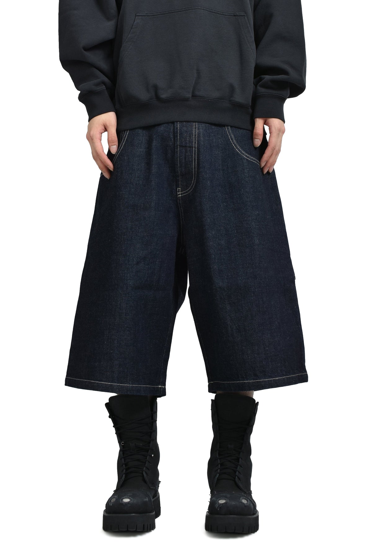 VETEMENTS ヴェトモン 【本物保証】 ショートパンツ ストリート系 メンズ HIP-HOP SHORTS / JAPANESE BLU