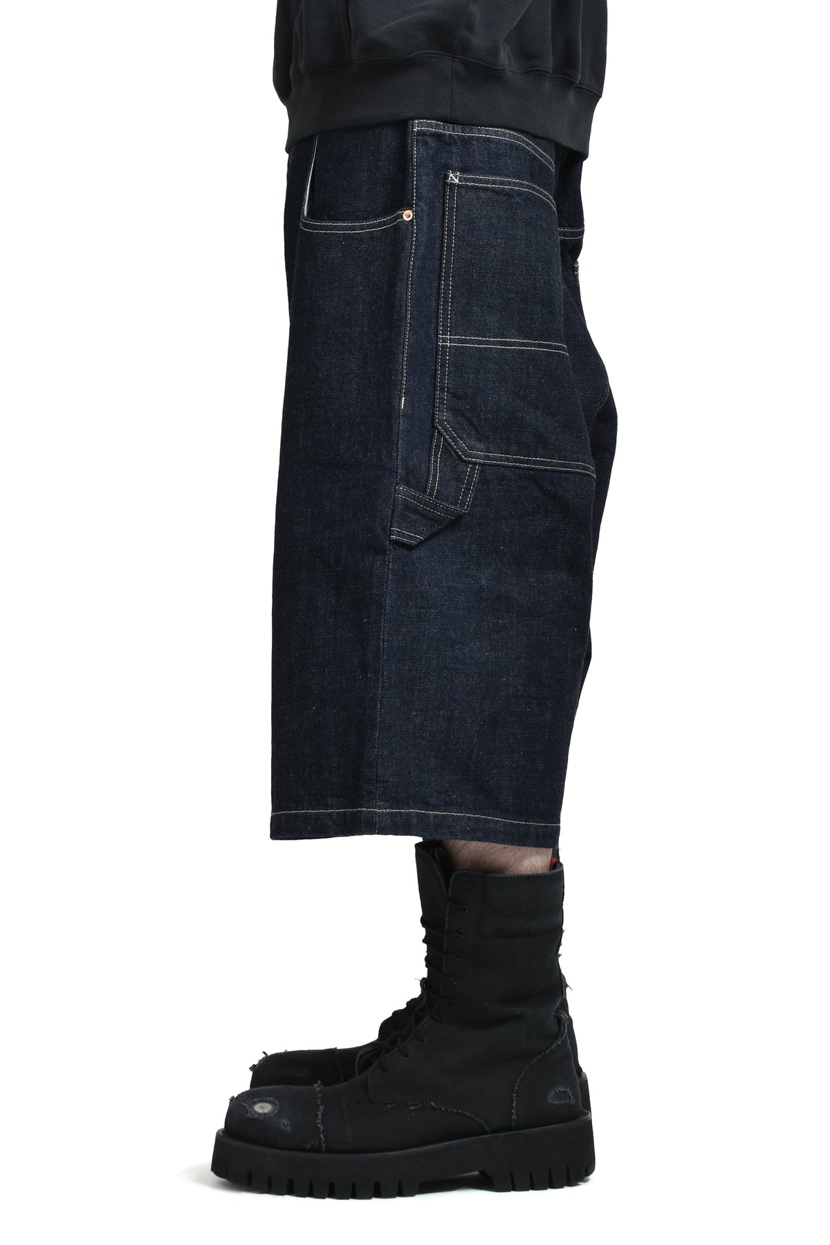 VETEMENTS ヴェトモン 【本物保証】 ショートパンツ ストリート系 メンズ HIP-HOP SHORTS / JAPANESE BLU