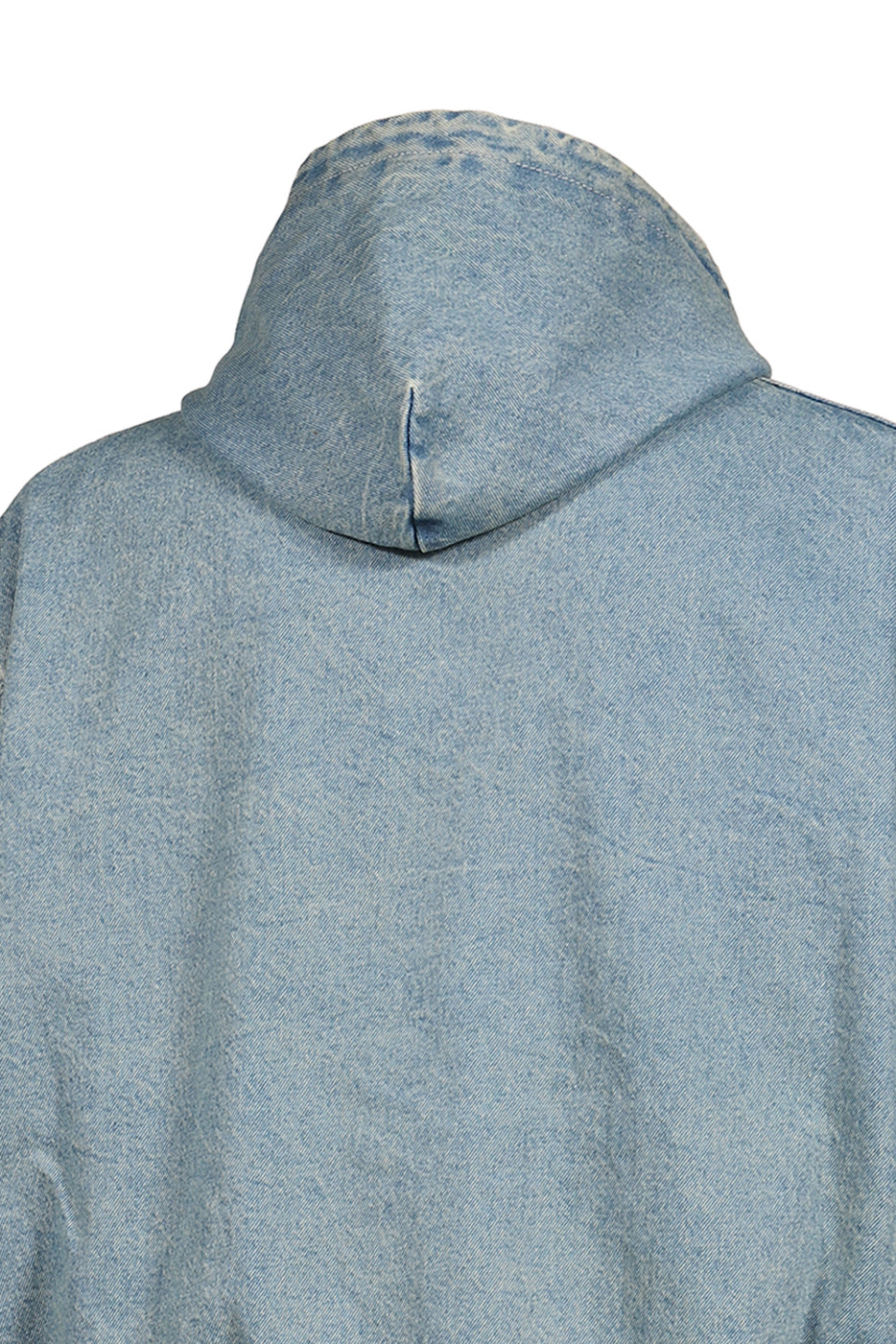VETEMENTS ヴェトモン 【本物保証】 パーカー ストリート系 メンズ HOODED WORKWEAR DENIM JACKET / VTG MID BLU