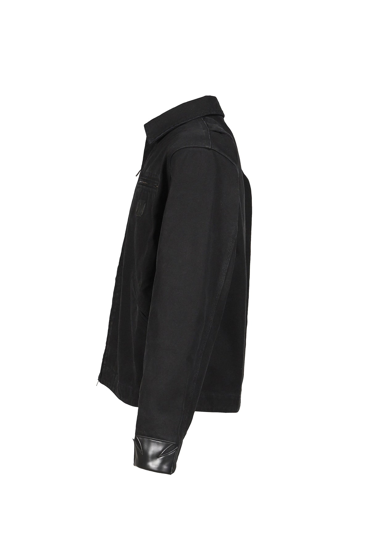 VETEMENTS ヴェトモン 【本物保証】 ジャケット ストリート系 メンズ LEATHER CROSSES WORKWEAR JACKET / BLK