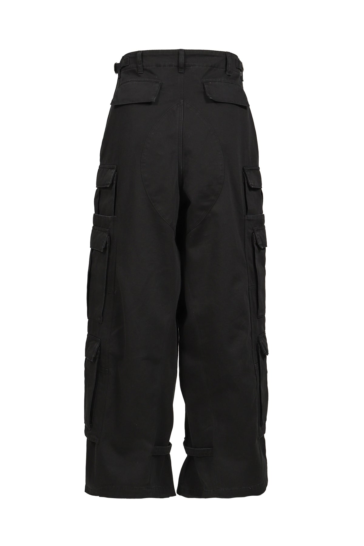 VETEMENTS ヴェトモン 【本物保証】 カーゴパンツ ストリート系 メンズ MERGED CARGO PANTS / BLK