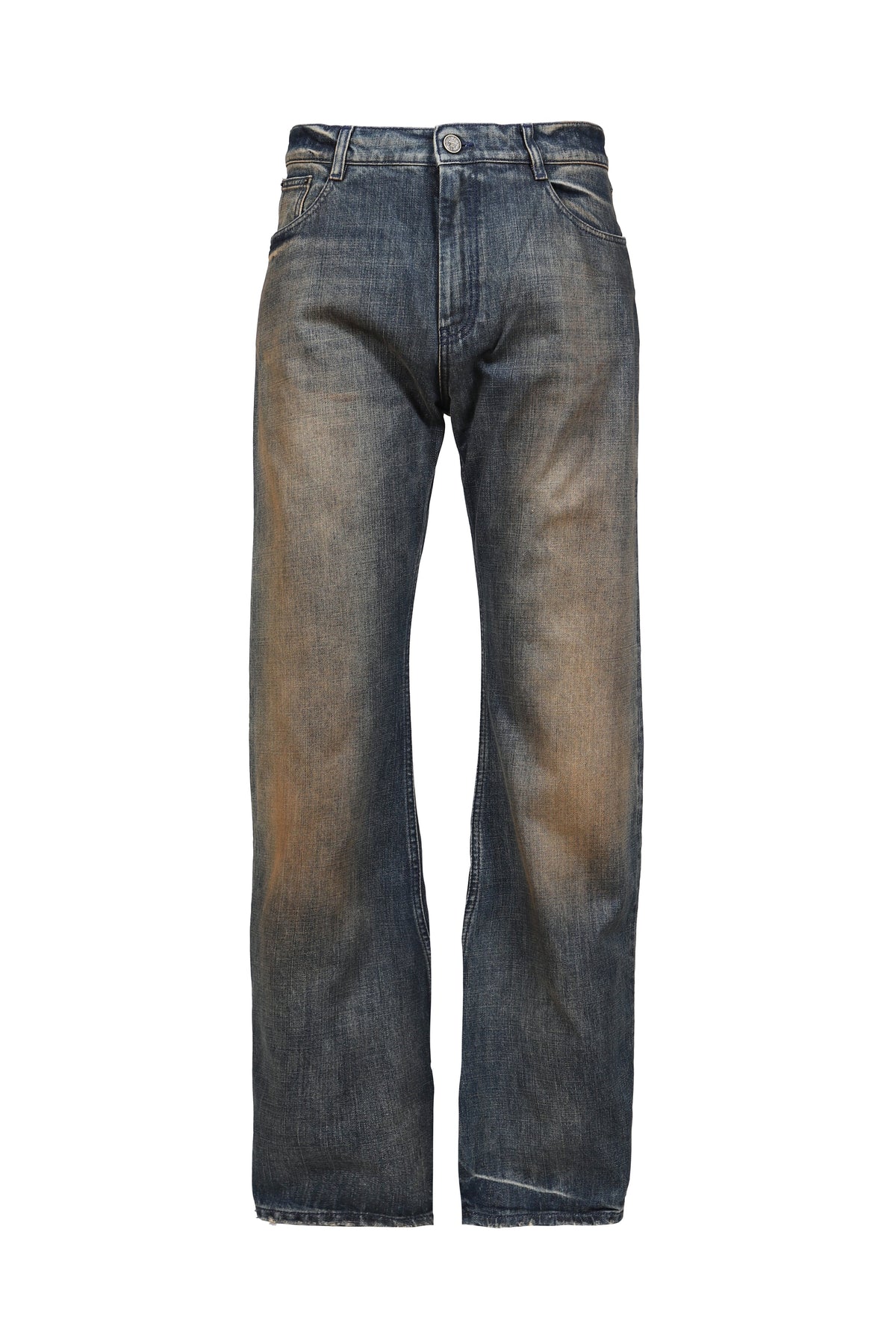 VETEMENTS ヴェトモン 【本物保証】 デニムパンツ ストリート系 メンズ O-LEG JEANS / DIRTY BLU