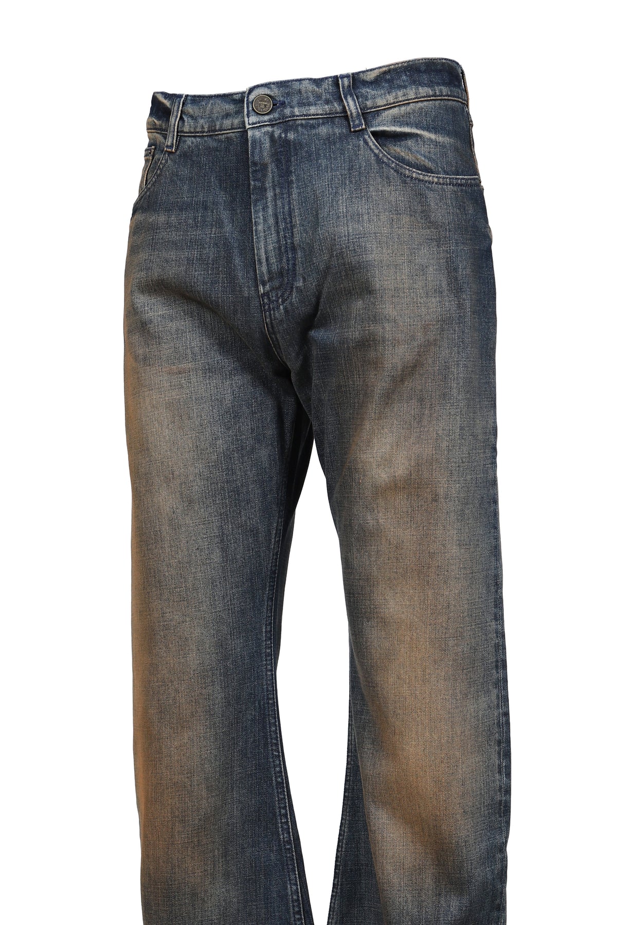 VETEMENTS ヴェトモン 【本物保証】 デニムパンツ ストリート系 メンズ O-LEG JEANS / DIRTY BLU