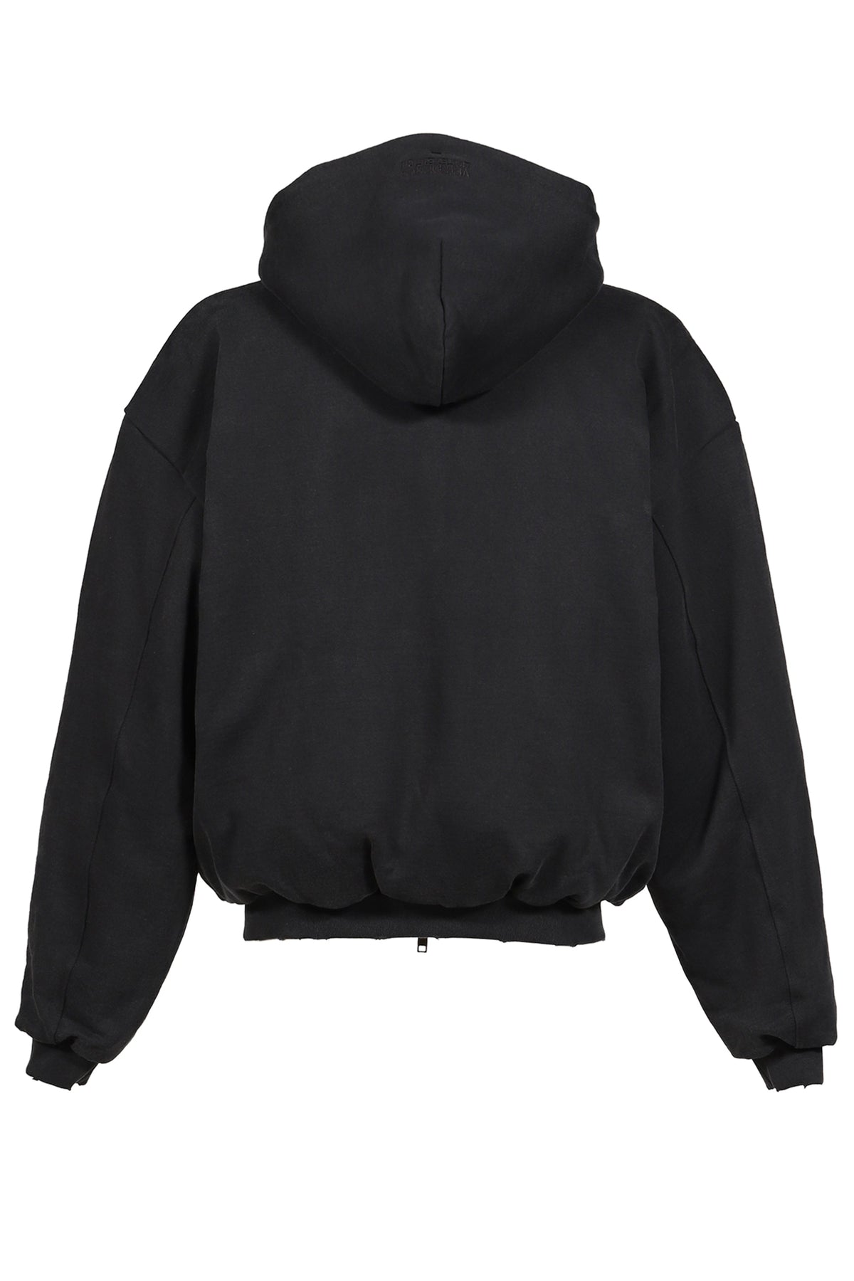 VETEMENTS ヴェトモン 【本物保証】 パーカー ストリート系 メンズ PUFFED ZIP-UP HOODIE FREE FRANCE / WASHED BLK