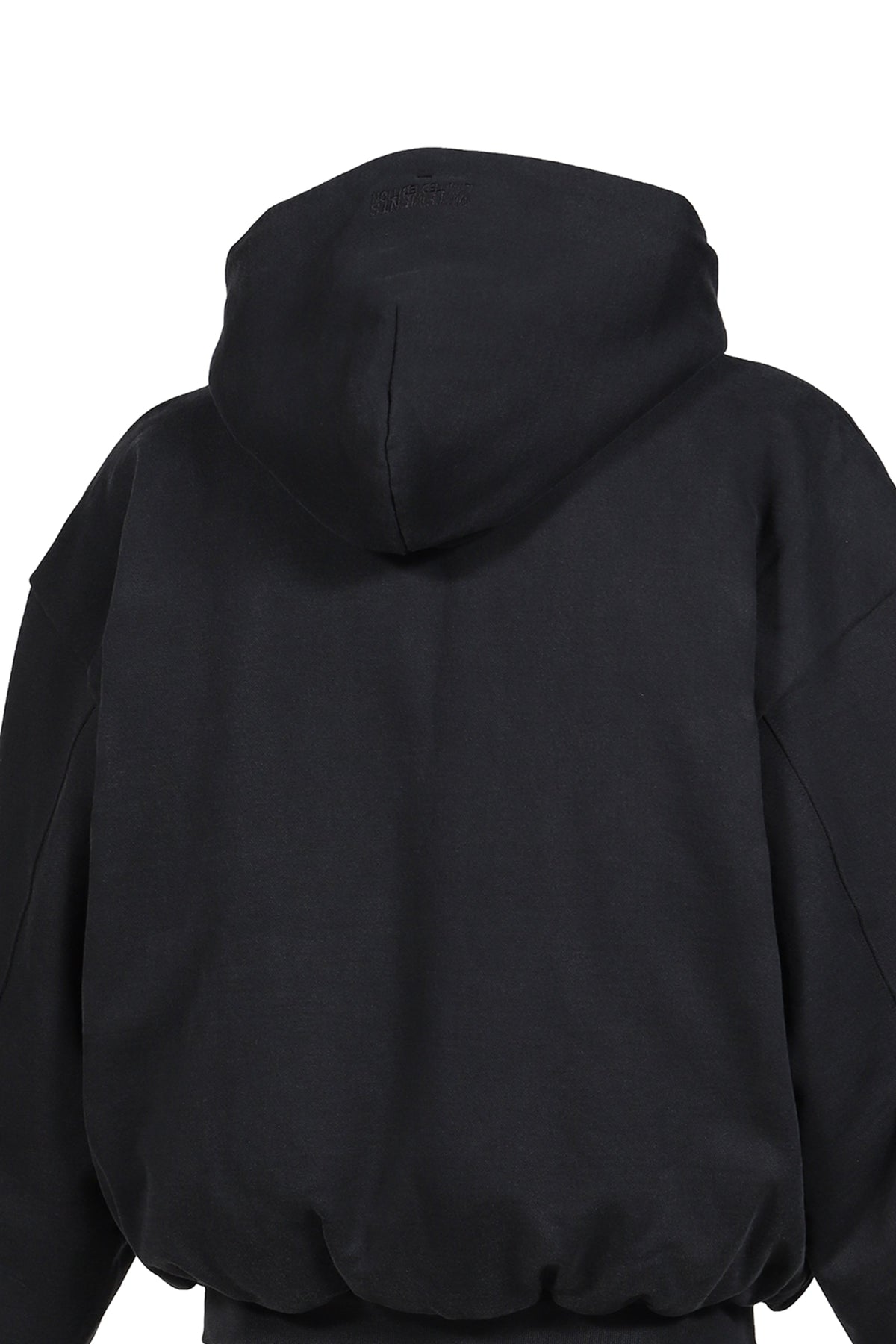 VETEMENTS ヴェトモン 【本物保証】 パーカー ストリート系 メンズ PUFFED ZIP-UP HOODIE FREE FRANCE / WASHED BLK