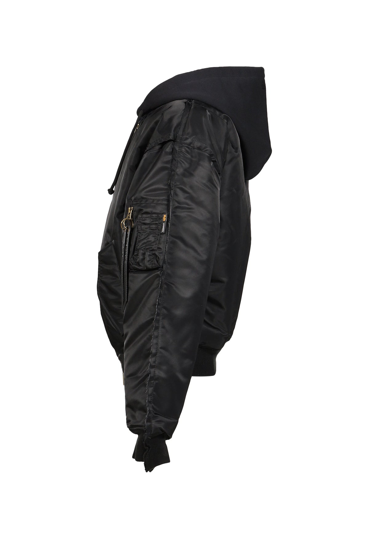 VETEMENTS ヴェトモン 【本物保証】 ジャケット ストリート系 メンズ RECONSTRUCTED BOMBER JACKET / BLK
