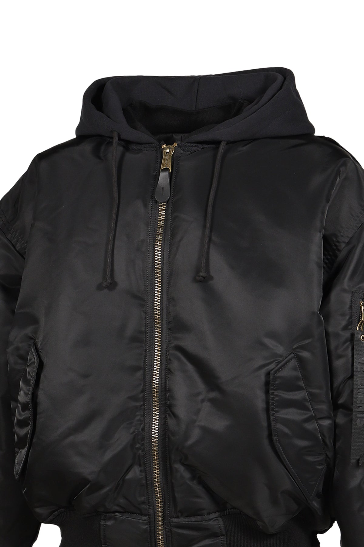 VETEMENTS ヴェトモン 【本物保証】 ジャケット ストリート系 メンズ RECONSTRUCTED BOMBER JACKET / BLK