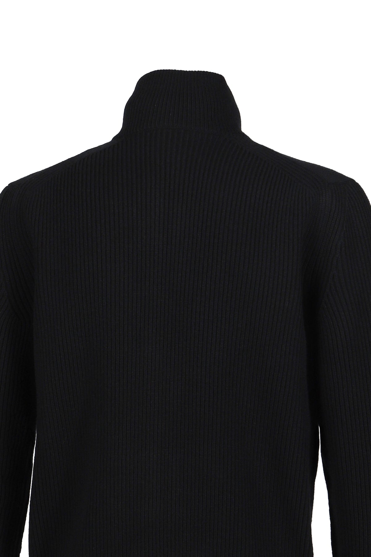 VETEMENTS ヴェトモン 【本物保証】 ニット ストリート系 メンズ VET ZIP-UP SWEATER / BLK
