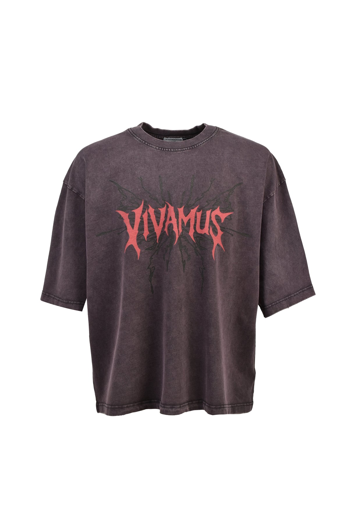 VIVAMUS 【本物保証】 Tシャツ ストリート系 レディース VIVAMUS BUTTERFLY T-SHIRT / BLK