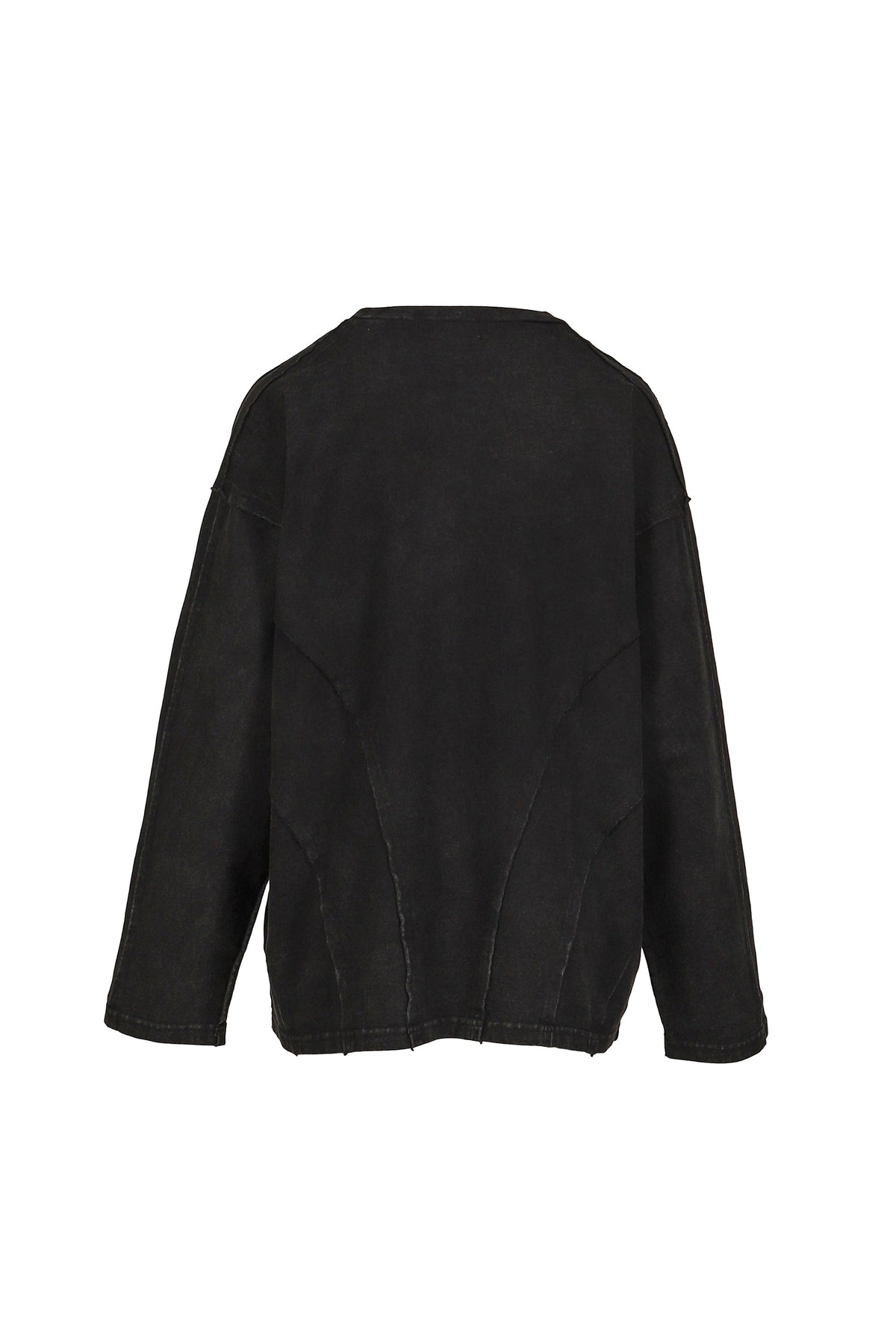 VIVAMUS 【本物保証】 Tシャツ ストリート系 レディース CREWNECK L/S TEE / BLK