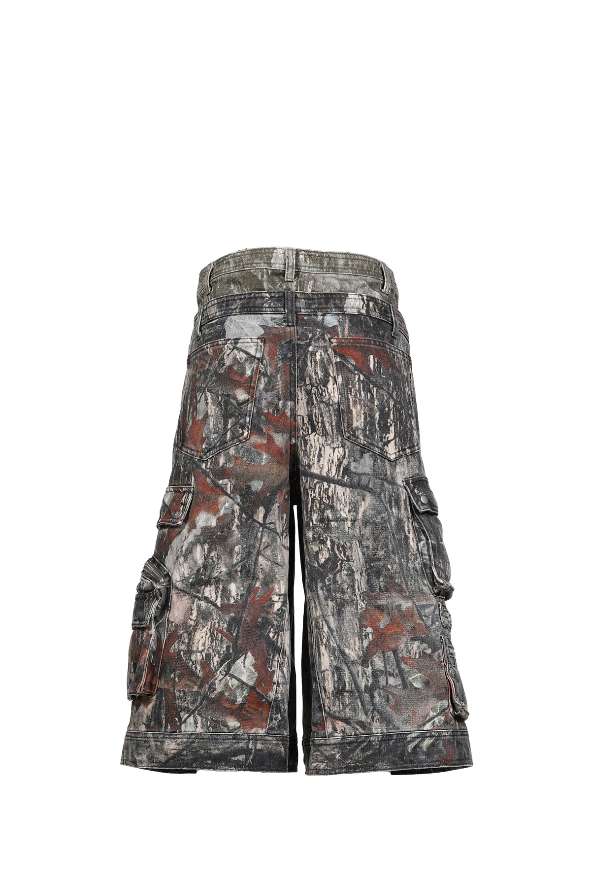 VIVAMUS 【本物保証】 ショートパンツ ストリート系 レディース CAMO SHORTS / BLK