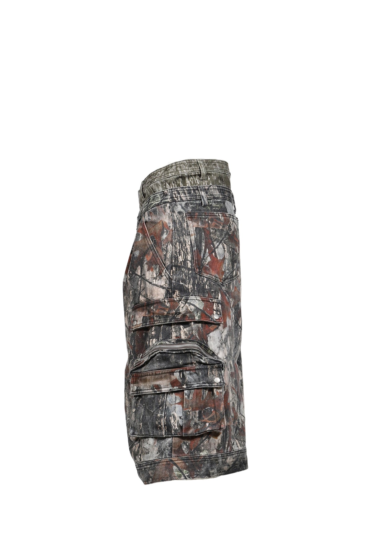 VIVAMUS 【本物保証】 ショートパンツ ストリート系 レディース CAMO SHORTS / BLK