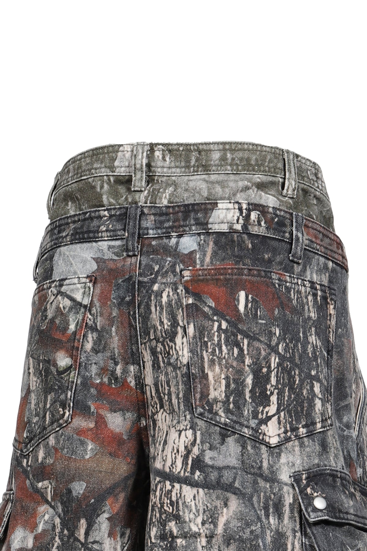 VIVAMUS 【本物保証】 ショートパンツ ストリート系 レディース CAMO SHORTS / BLK