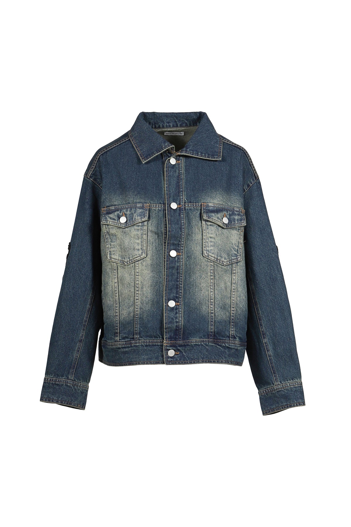 VIVAMUS 【本物保証】 ジャケット ストリート系 レディース DENIM LACE JACKET / BLU