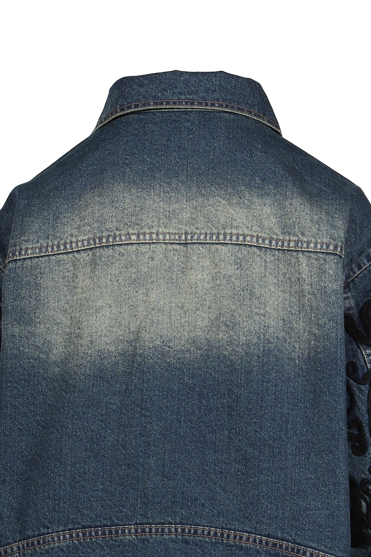 VIVAMUS 【本物保証】 ジャケット ストリート系 レディース DENIM LACE JACKET / BLU