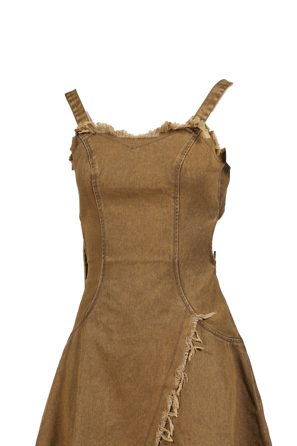 VIVAMUS 【本物保証】 ワンピース ストリート系 レディース DENIM ONE PIECE / BRW