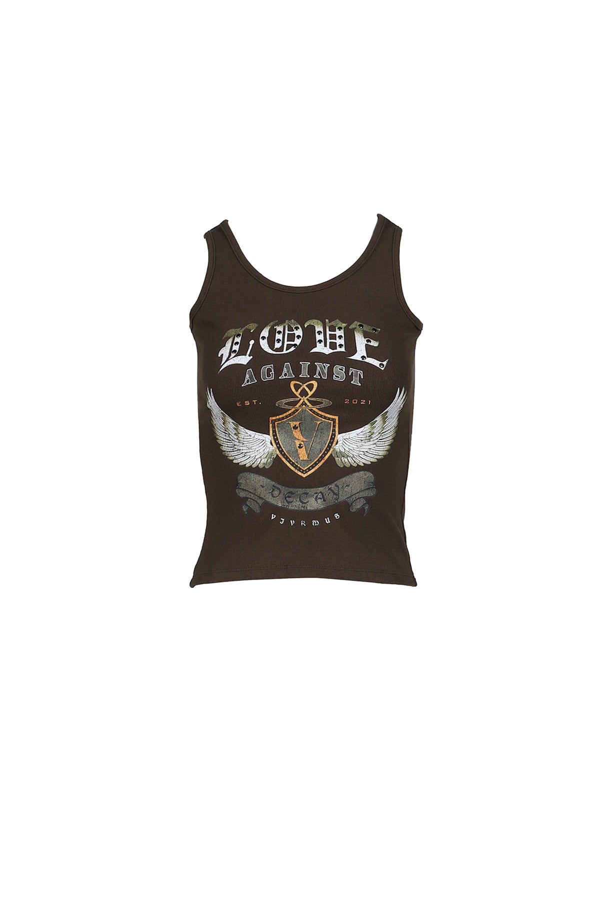 VIVAMUS 【本物保証】 タンクトップ ストリート系 レディース EMBLEM TANKTOP / BRW
