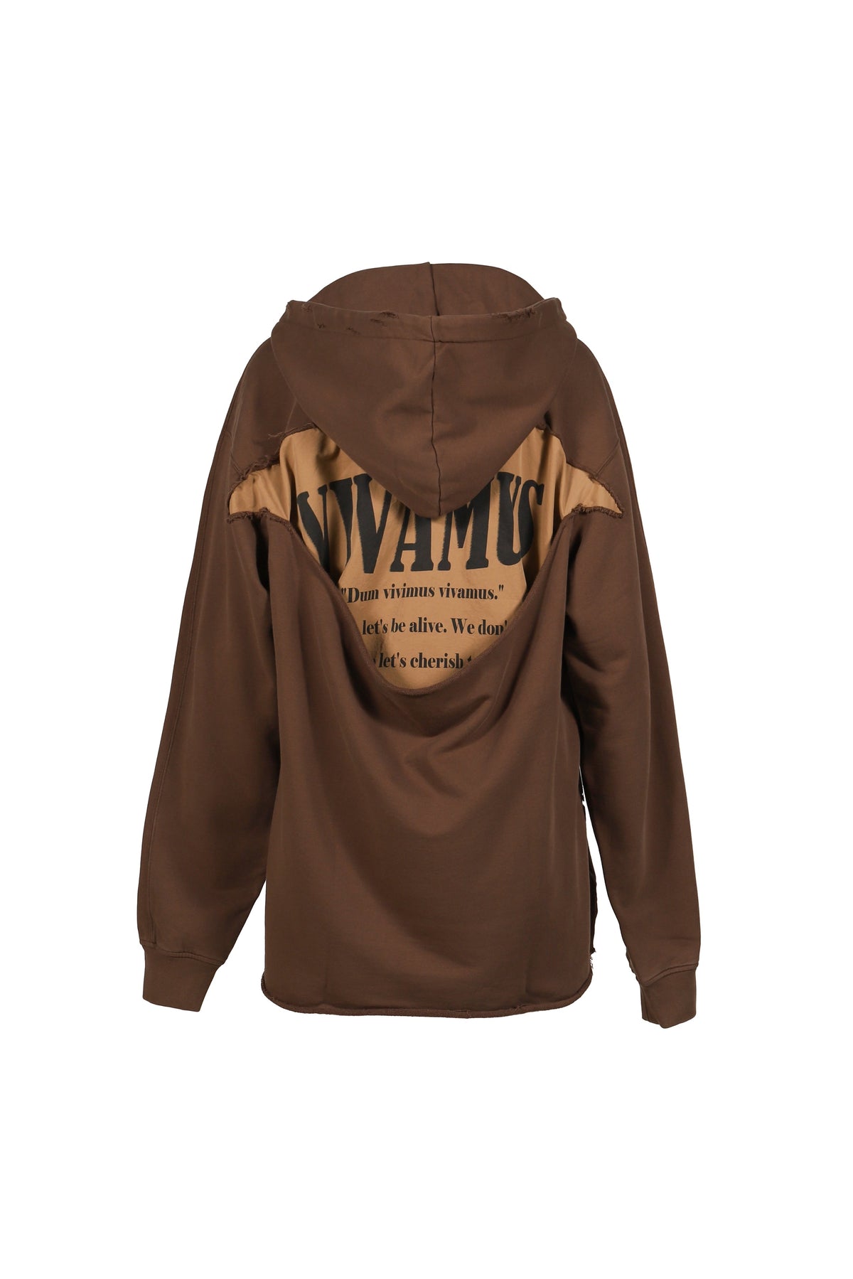 VIVAMUS 【本物保証】 パーカー ストリート系 レディース HEAVY SWEAT HOODIE / BRW