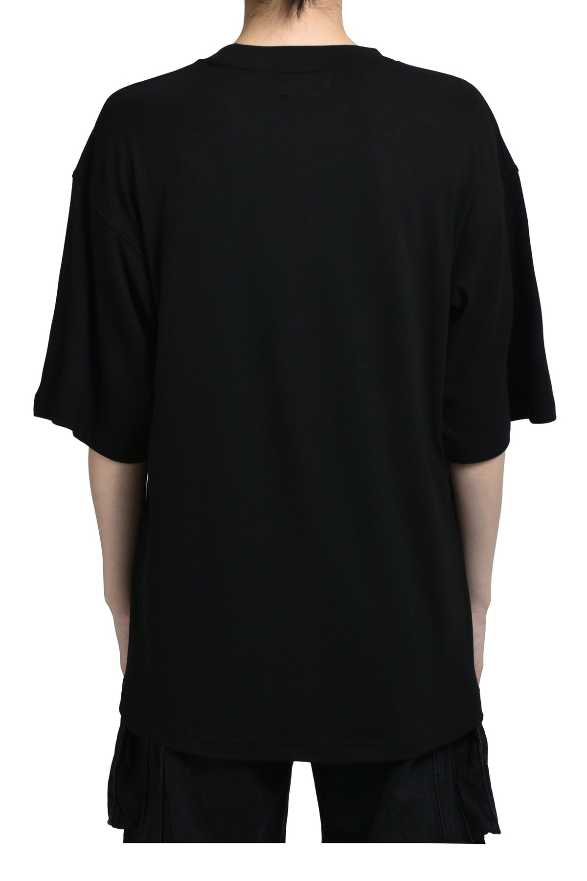 VIVAMUS 【本物保証】 Tシャツ ストリート系 レディース VIVAMUS LOGO CREWNECK T-SHIRT / BLK
