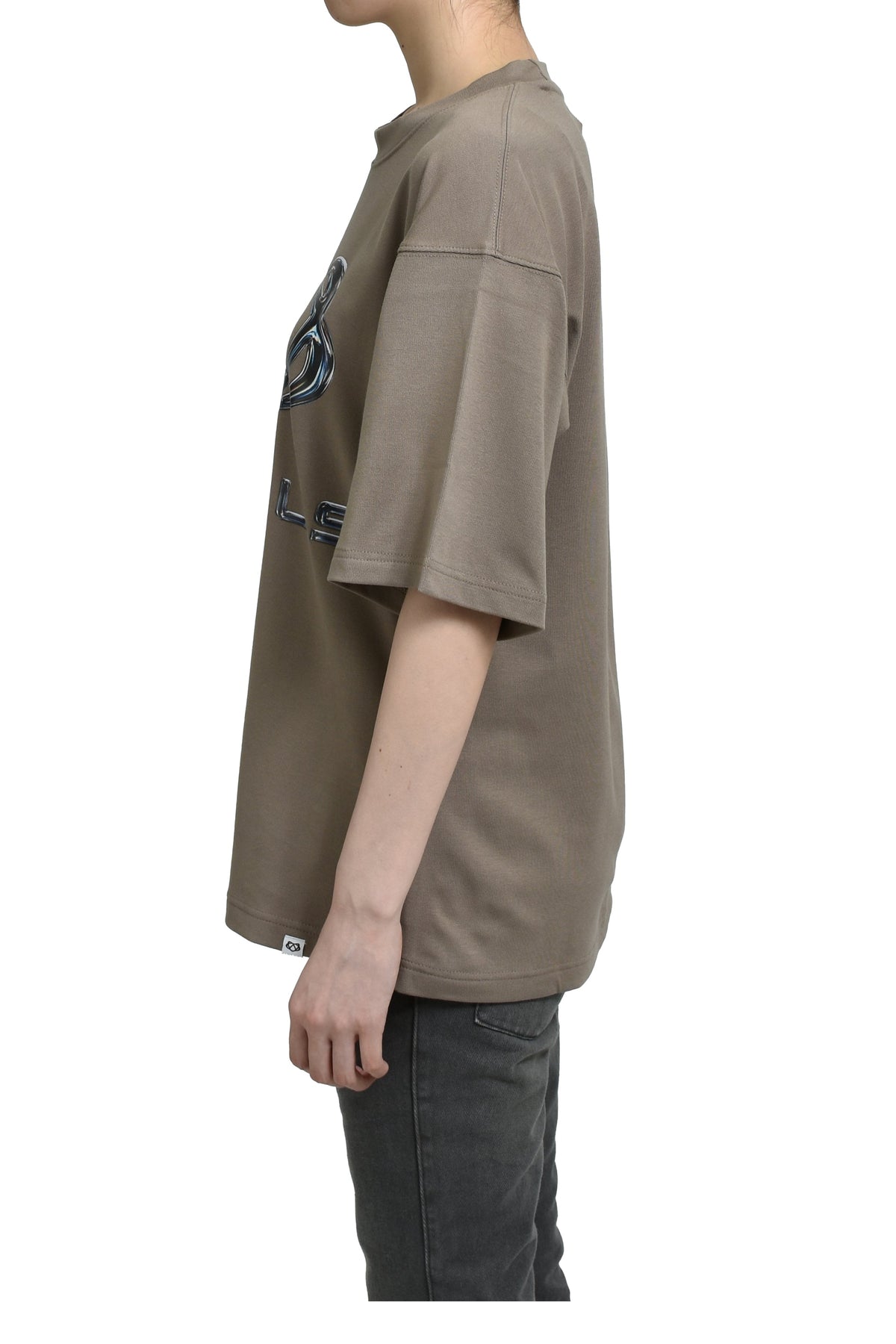 VIVAMUS 【本物保証】 Tシャツ ストリート系 レディース VIVAMUS LOGO CREWNECK T-SHIRT / BRW