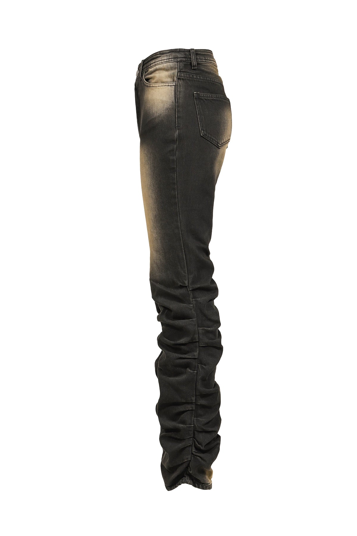 VIVAMUS 【本物保証】 デニムパンツ ストリート系 レディース LOOSED LEG DENIM PANTS / BLK