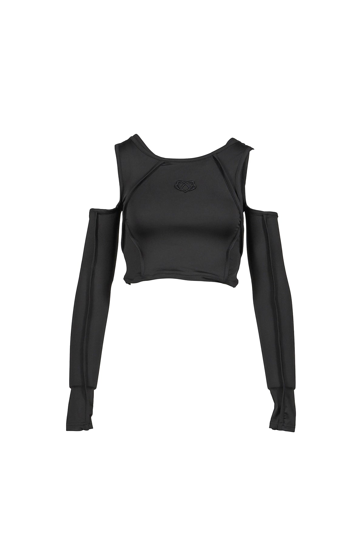 VIVAMUS 【本物保証】 シャツ ストリート系 レディース LAYERED TOPS / BLK