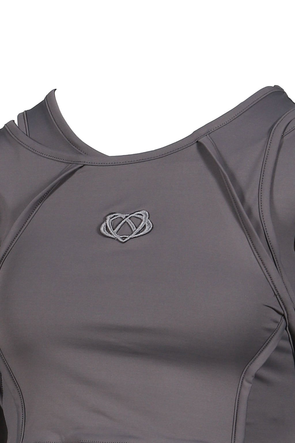 VIVAMUS 【本物保証】 シャツ ストリート系 レディース LAYERED TOPS / GRY