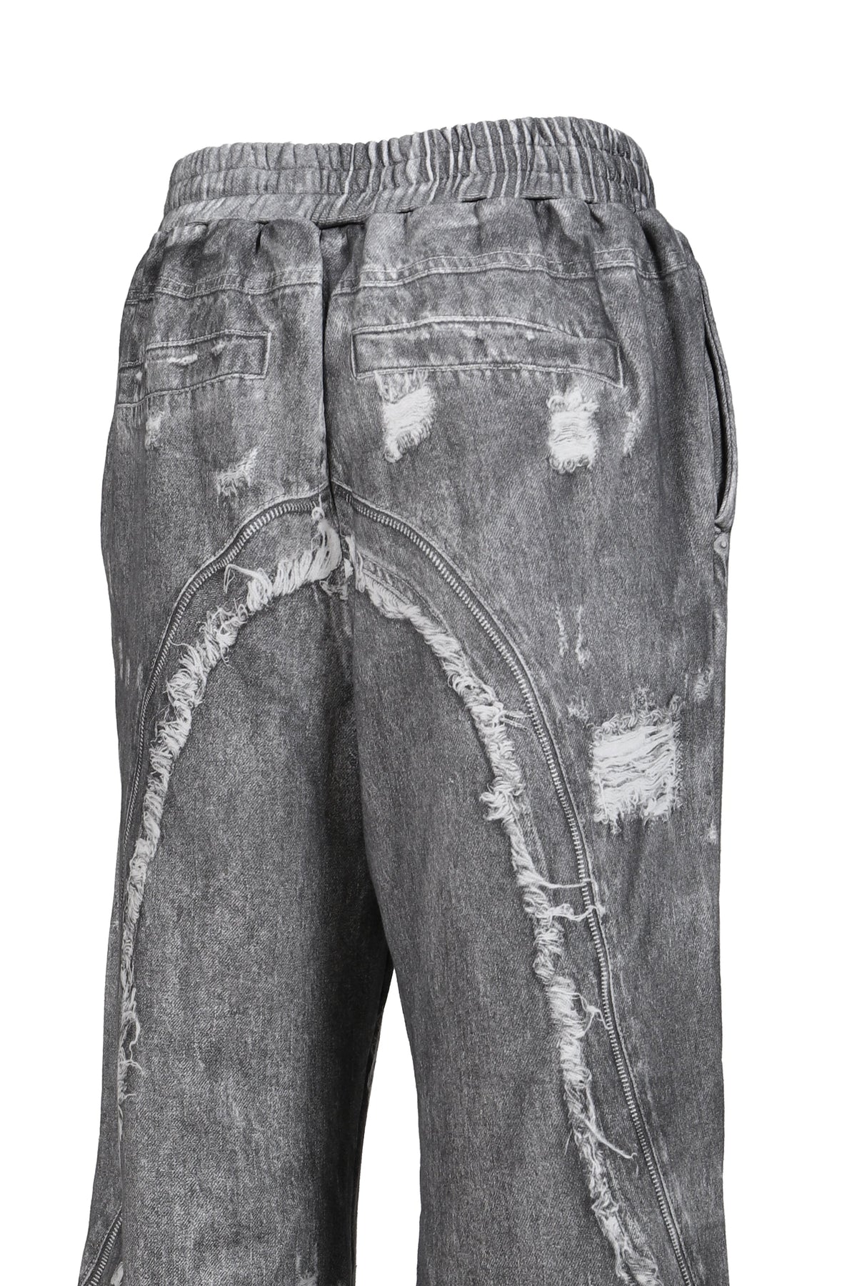 VIVAMUS 【本物保証】 スウェットパンツ ストリート系 レディース PRINT SWEAT PANTS / GRY