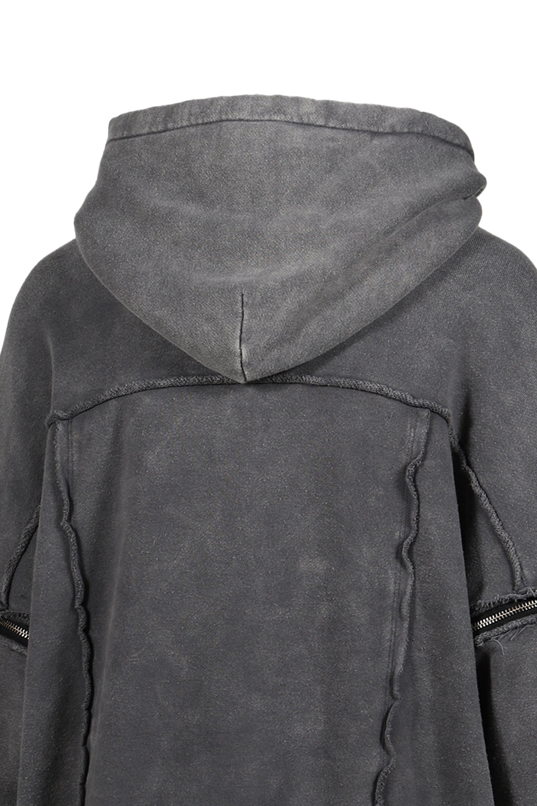VIVAMUS 【本物保証】 パーカー ストリート系 レディース SPLIT SWEAT HOODIE / GRY