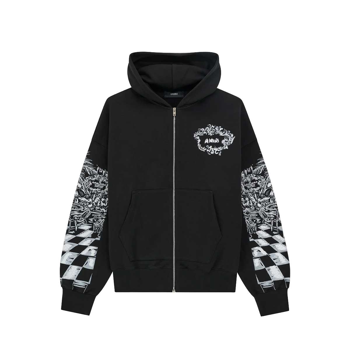 AMIRI アミリ 【本物保証】 パーカー ストリート系 メンズ CHATEAU SKETCH ZIP HOODIE