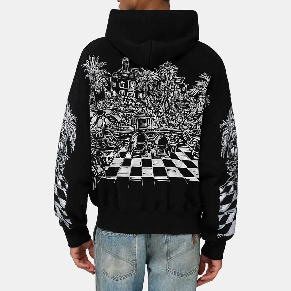 AMIRI アミリ 【本物保証】 パーカー ストリート系 メンズ CHATEAU SKETCH ZIP HOODIE