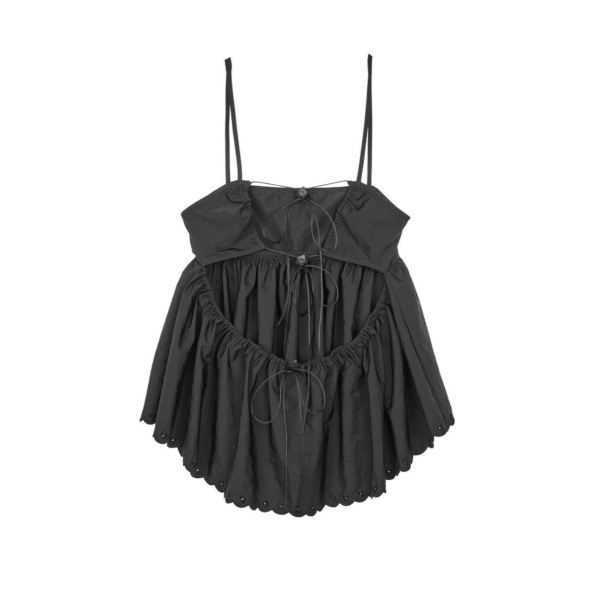 CECILIE BAHNSEN 【本物保証】シャツ ストリート系 レディース SELENA TOP EMBROIDERED TAFFETA