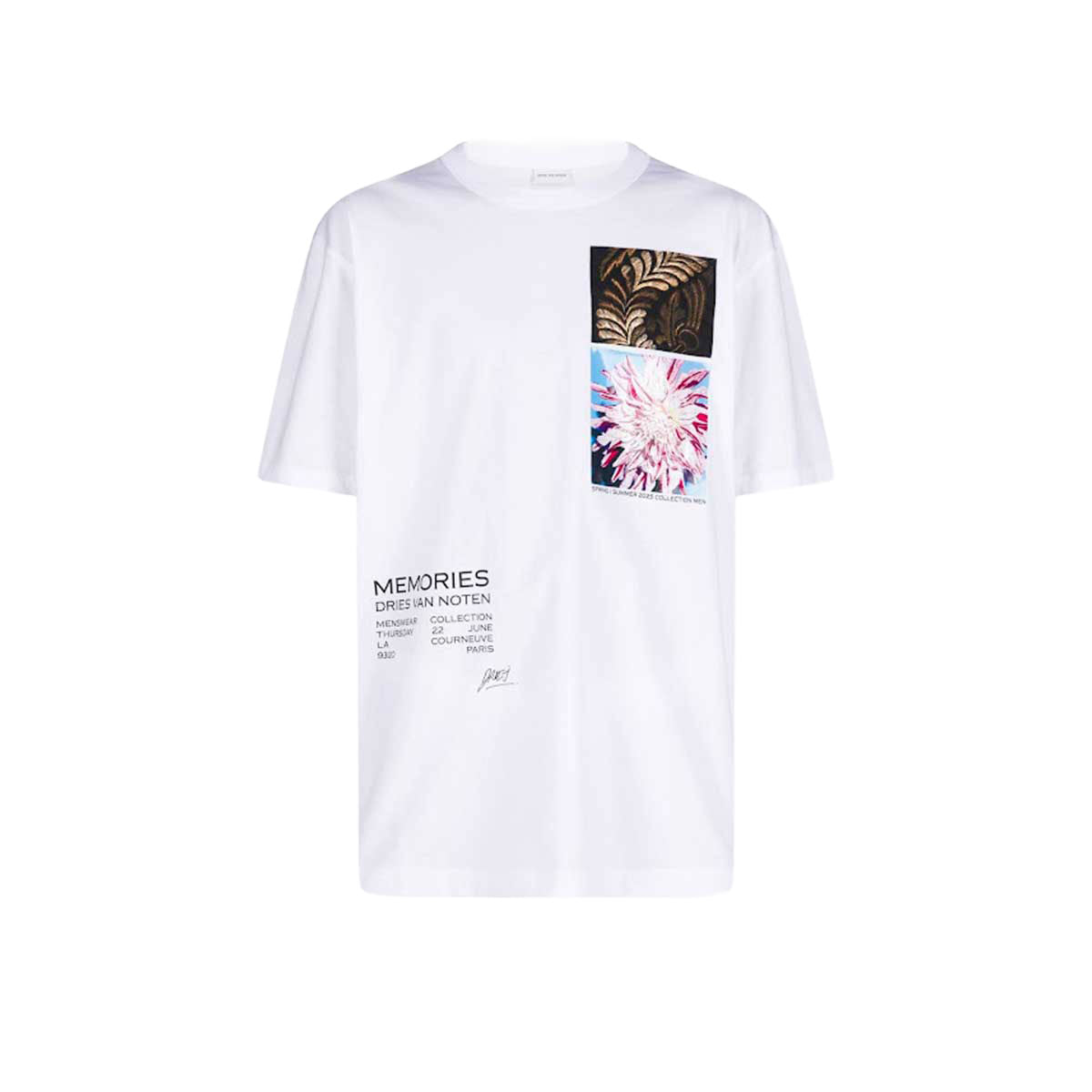 Dries Van Noten 【本物保証】 Tシャツ ストリート系 メンズ HEER PR 1600 M.K.SS.T-SHIRT
