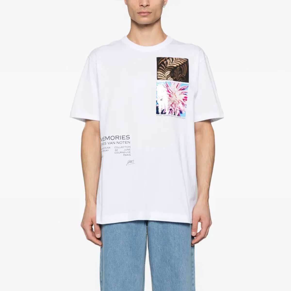 Dries Van Noten 【本物保証】 Tシャツ ストリート系 メンズ HEER PR 1600 M.K.SS.T-SHIRT