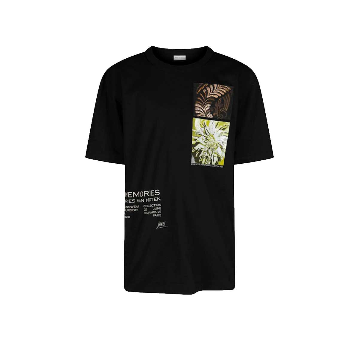 Dries Van Noten 【本物保証】 Tシャツ ストリート系 メンズ HEER PR 1600 M.K.SS.T-SHIRT
