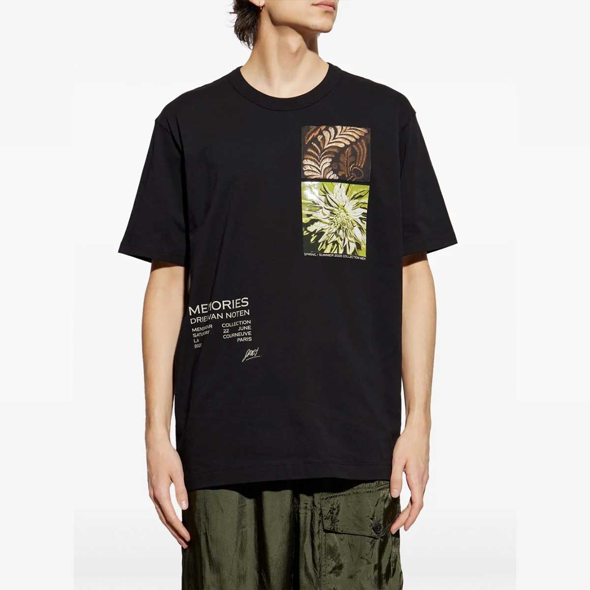 Dries Van Noten 【本物保証】 Tシャツ ストリート系 メンズ HEER PR 1600 M.K.SS.T-SHIRT