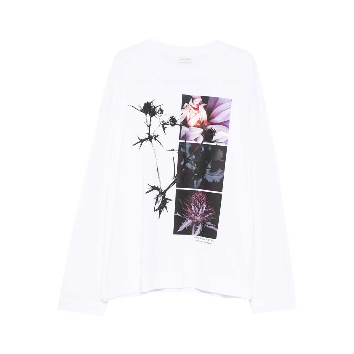 Dries Van Noten 【本物保証】 Tシャツ ストリート系 メンズ HEGLAND PR 2603 M.K.LS.T-SHIRT