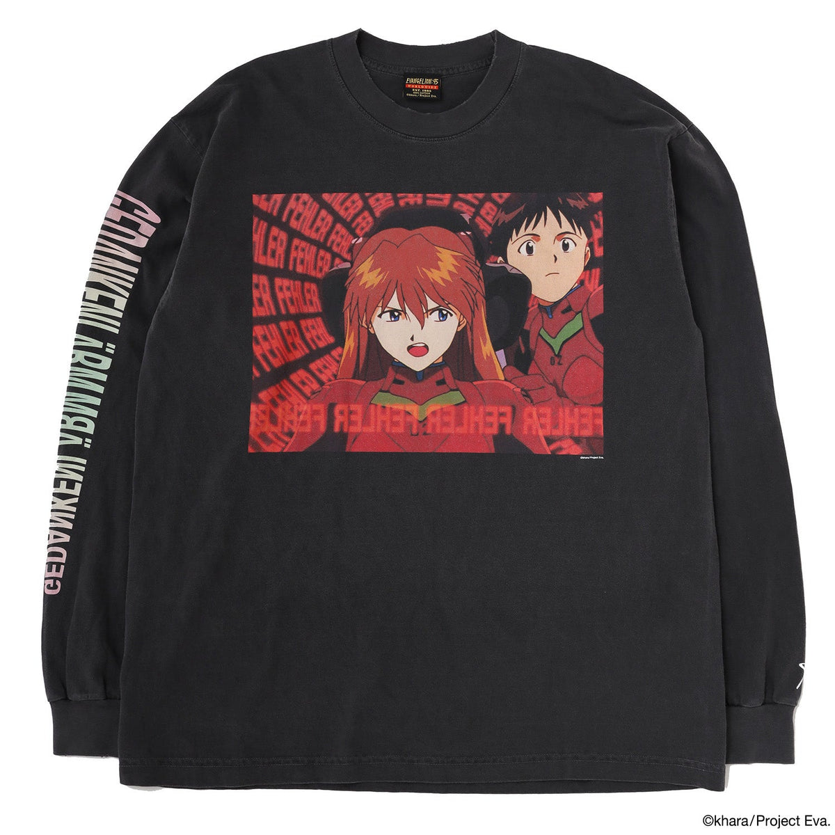 EVANGELION:95 エヴァンゲリオン キュウジュウゴ 【本物保証】 Tシャツ ストリート系 レディース Cutsew