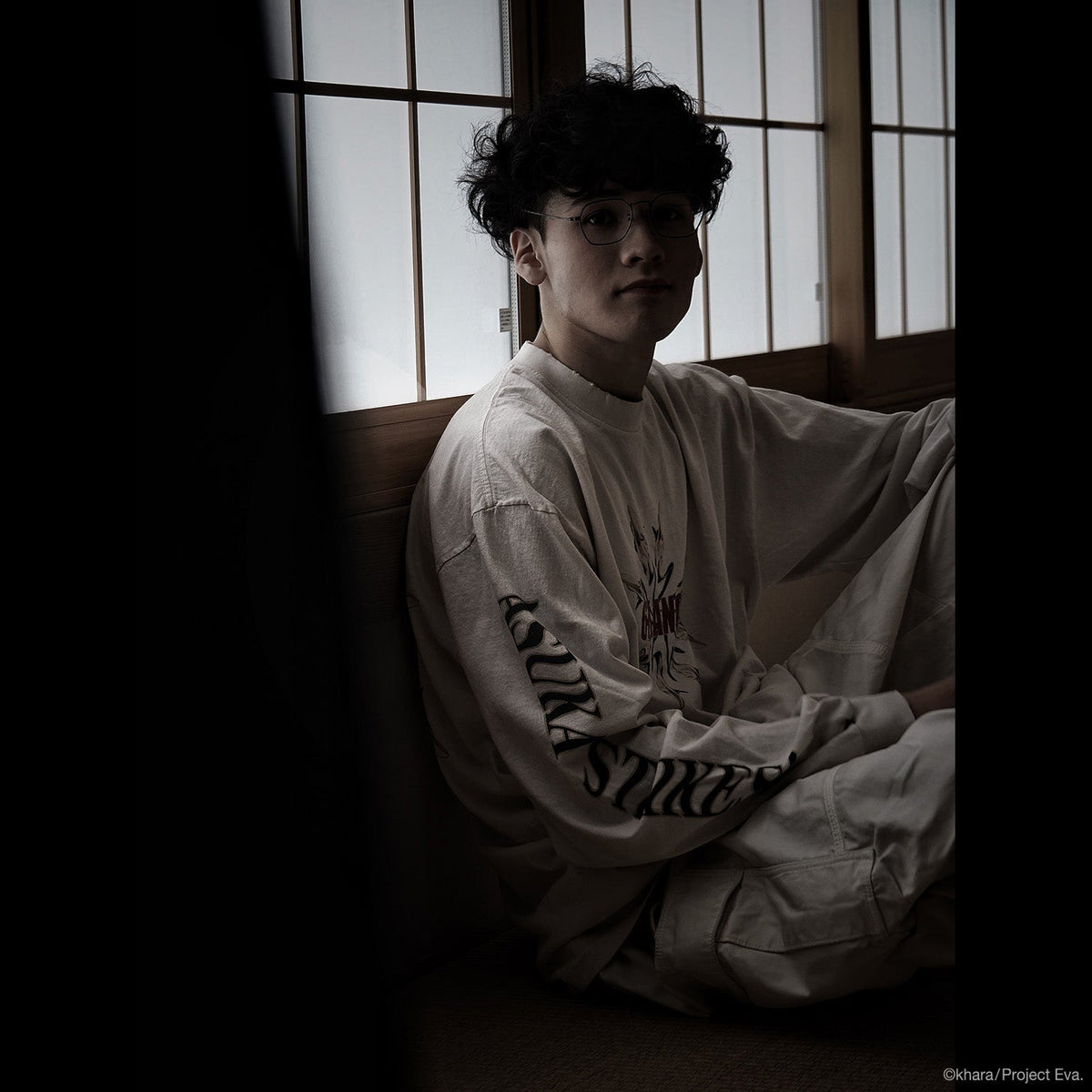 EVANGELION:95 エヴァンゲリオン キュウジュウゴ 【本物保証】 Tシャツ ストリート系 レディース Cutsew