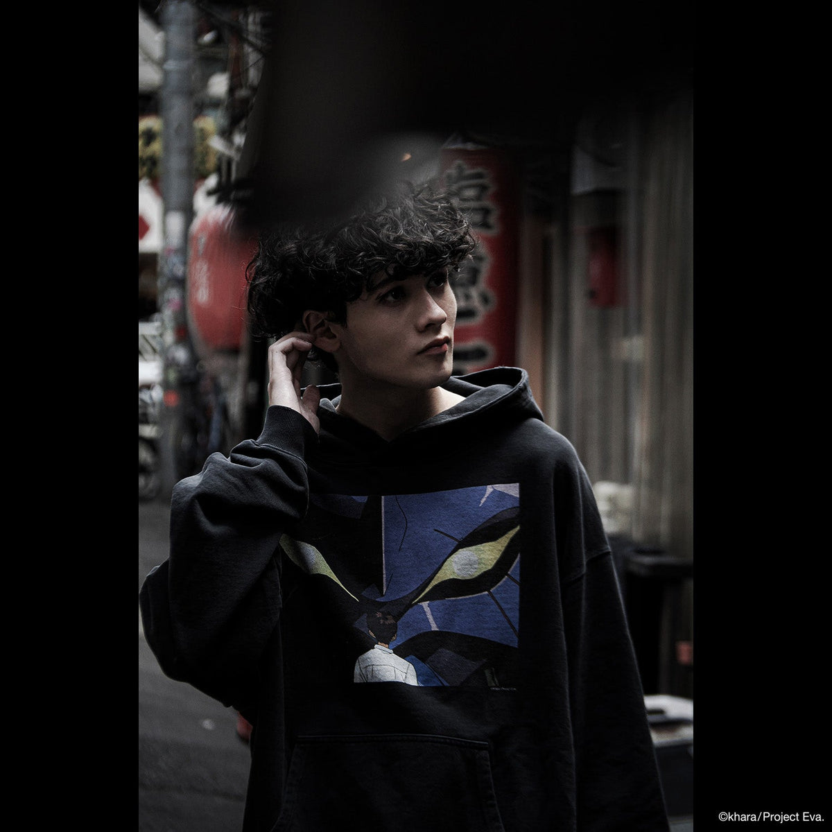 EVANGELION:95 エヴァンゲリオン キュウジュウゴ 【本物保証】 パーカー・スウェット ストリート系 レディース Parka