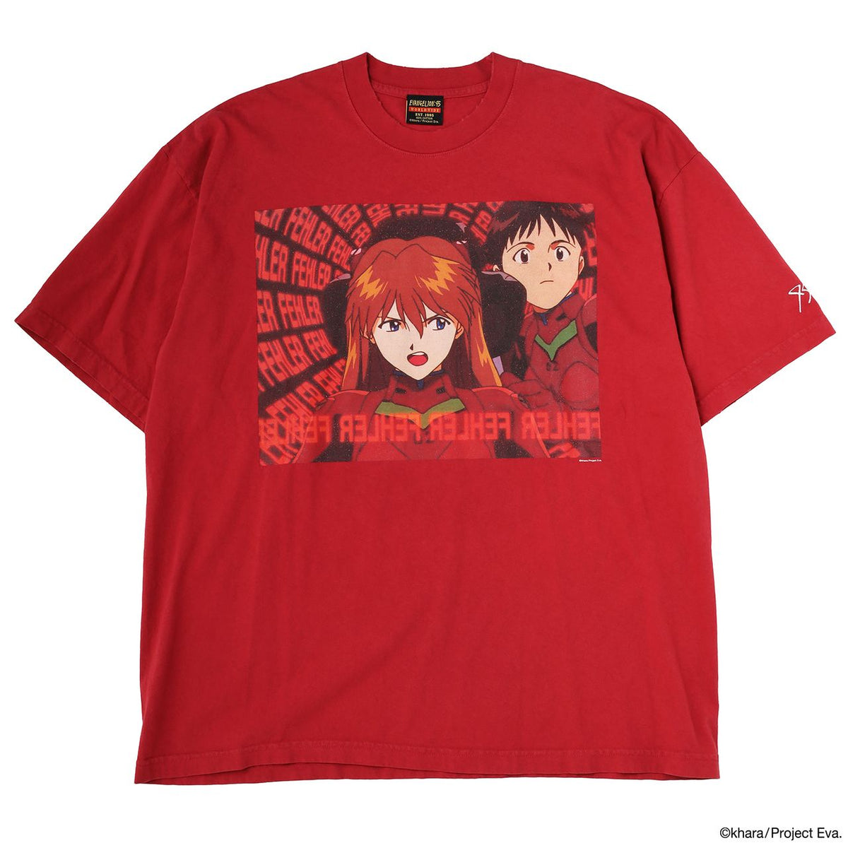 EVANGELION:95 エヴァンゲリオン キュウジュウゴ 【本物保証】 Tシャツ ストリート系 レディース T-Shirt
